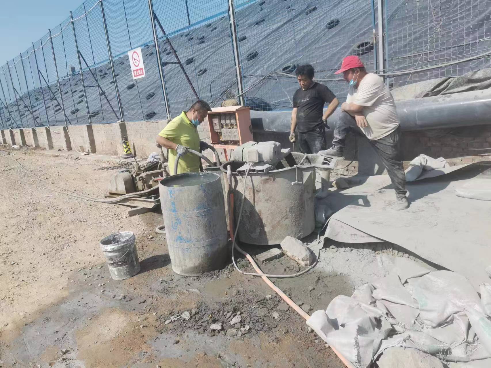 平塘袖阀管注浆